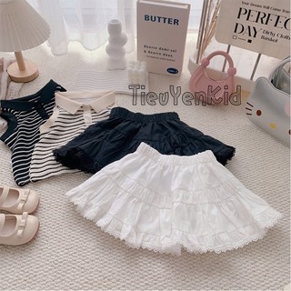 Chân váy trẻ em, Chân váy xoè nhiều màu bé gái 9-26kg CV006 Tiểu Yến KID