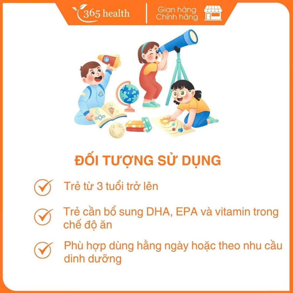 Vitamin tổng hợp phát triển toàn diện cho bé Neubria Neu Kid Multivitamin Plus Omega Anh Quốc