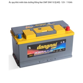 Ắc quy kín khí miễn bảo dưỡng 12v Đồng Nai CMF DIN110 [LN5] - 12V - 110Ah
