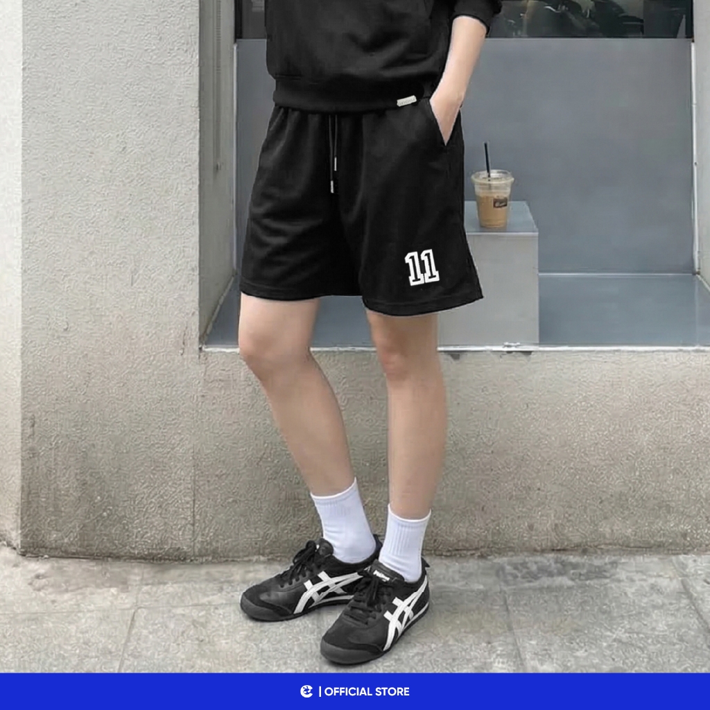 Quần short đùi nỉ cao cấp nam nữ Local Brand Chính Hãng City Cycle Quần short Balance Number
