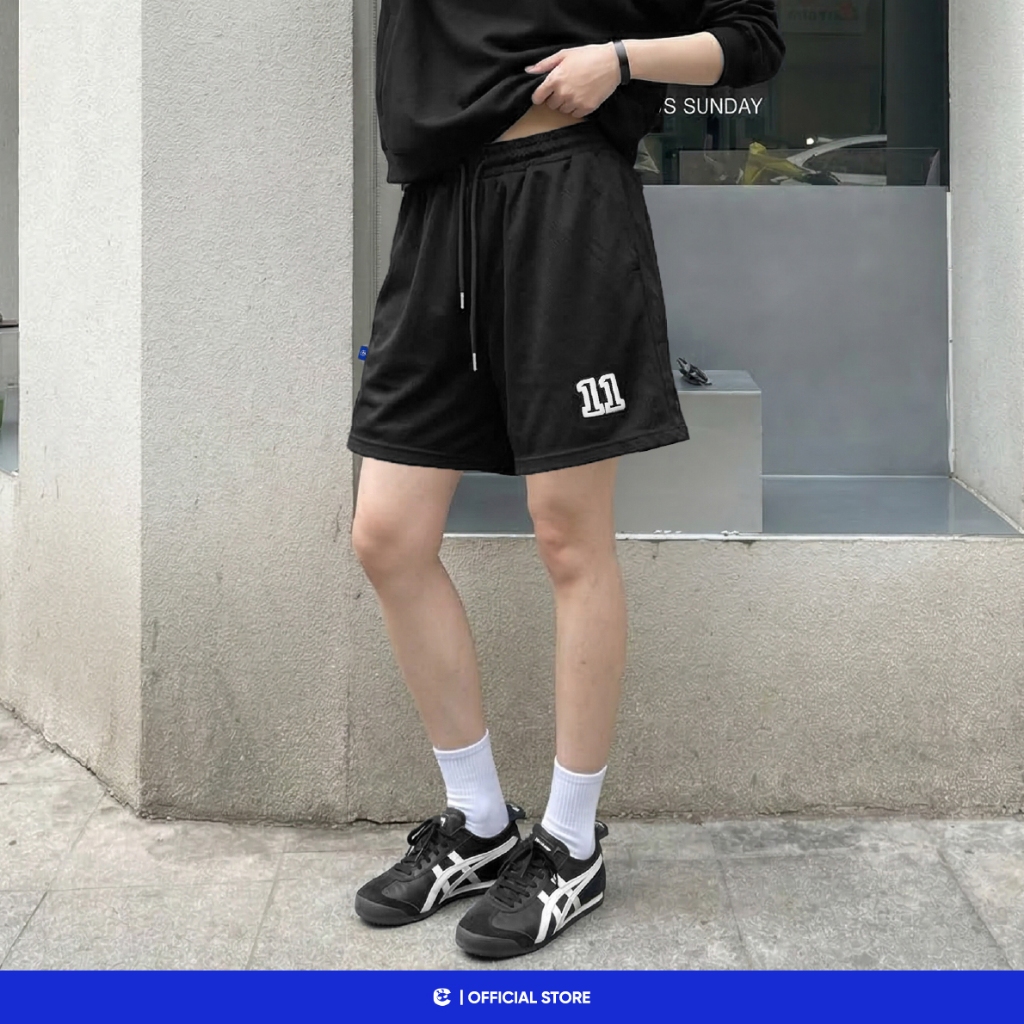 Quần short đùi nỉ cao cấp nam nữ Local Brand Chính Hãng City Cycle Quần short Balance Number