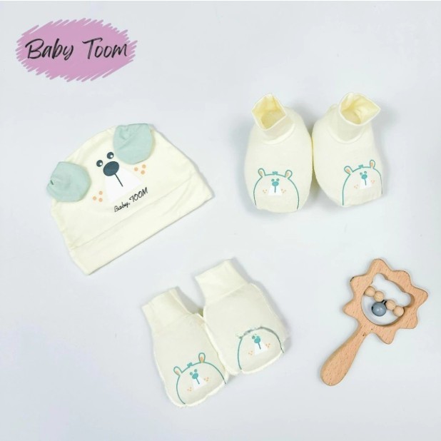 [Peinn] [BẢNG KEM] Mũ, Bao Tay, Bao Chân Baby Tom Chất Thun Lạnh Petit Cao Cấp Cho Bé Sơ Sinh 0-3 Tháng