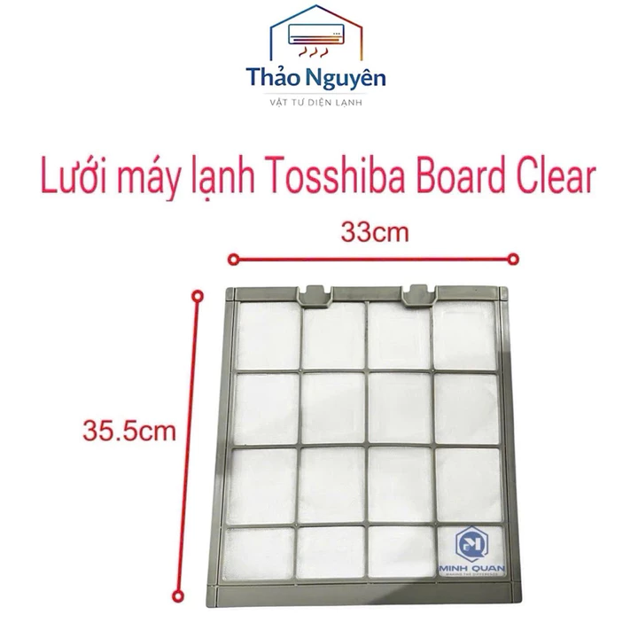 Lưới lọc không khí máy lạnh Toshiba - Lưới lọc bụi điều hoà Toshiba