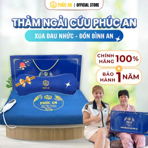 Thảm Điện Ngải Cứu Phúc An Hỗ Trợ Giảm Đau Xương Khớp, Giảm Đau Lưng, Giữ Ấm Lưu Thông Tuần Hoàn Máu