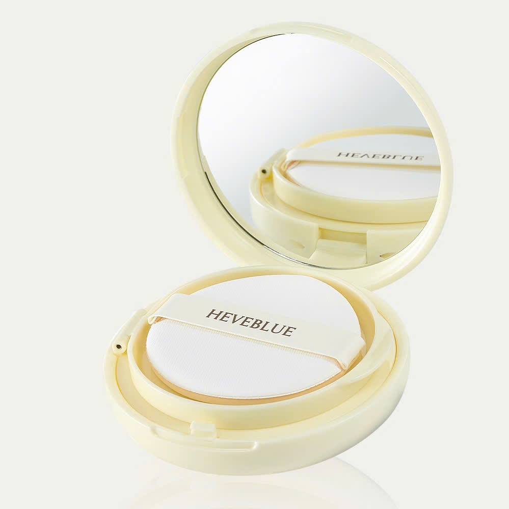 C72_Phấn nước Single Vita Pure Glow Heveblue, che phủ lỗ chân lông , làm đều màu da (tone 17-19)