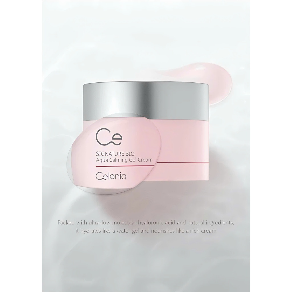 A60_Kem dưỡng ẩm làm dịu dạng gel Celonia  Aqua Calming Gel Balm 50ml
