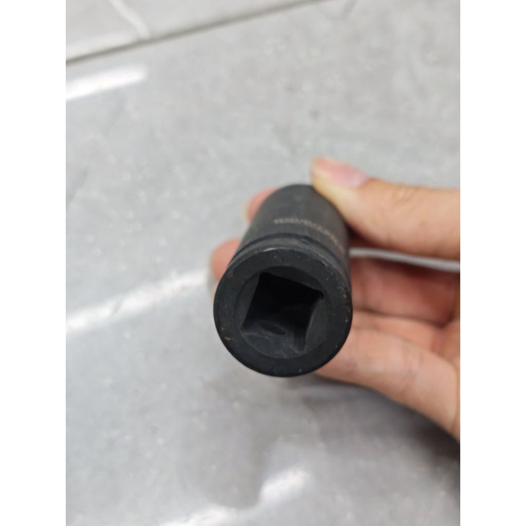 Khẩu dài 1/2" cho súng vặn ốc, khẩu đen