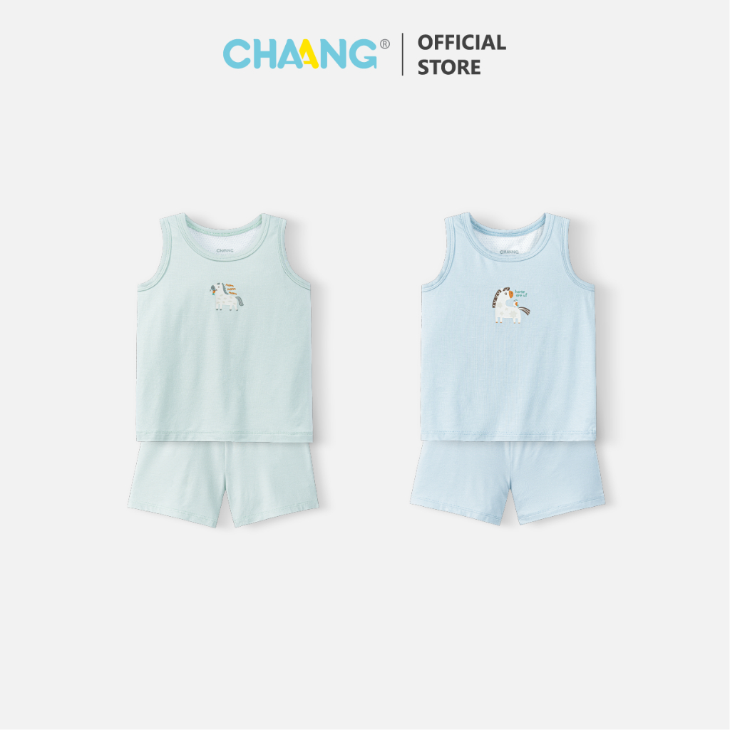 [CHAANG 6M-5Y] Bộ ba lỗ thông hơi Wild cho bé trai