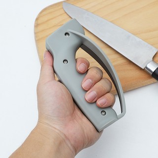 Dụng Cụ Mài Dao Nhà Bếp, Tay Cầm Tiện Lợi, Đá Mài Vonfram, Mài Nhanh Dao Thái, Dao Trái Cây, Dao Serrated