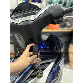 Smart-key CƠ BẢN 2 Remote dành cho xe AirBlade,Winner x, PCX,Beat, Scoopy ,Vario,Click,Sh việt,Vison,.... Cụm Có Led