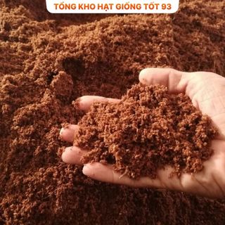Combo Chậu + Đất trồng cây + phân trùn quế + viên nén xơ dừa - trồng rau củ quả hạt giống