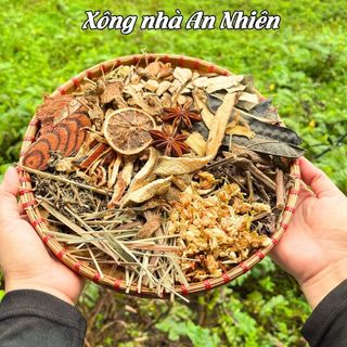 Thảo Mộc Xông Tắm - Xông Phong Long An Nhiên, Xông Tắm Tẩy Uế Cơ Thể, Xả Xui, Từ Hơn 15 Loại Thảo Mộc Thơm Tự Nhiên