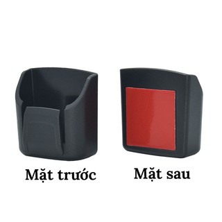 Khay Nhựa Dán Nội Thất Ô Tô Đựng Chìa Khóa Nhỏ Gọn, Chắc Chắn Chất Liệu ABS Cao Cấp