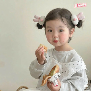 Cột tóc nhồi bông hình gấu, thỏ style HQ dễ thương cho bé