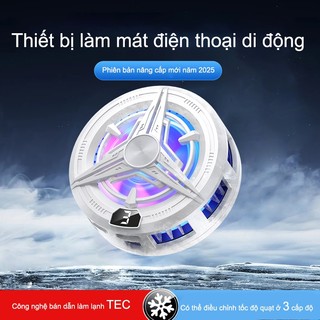Quạt Tản Nhiệt Điện Thoại T2 - Hút Nam Châm, Làm Lạnh Bán Dẫn Siêu Tốc, Cooler Gaming Live Stream, Chống Giật Lag