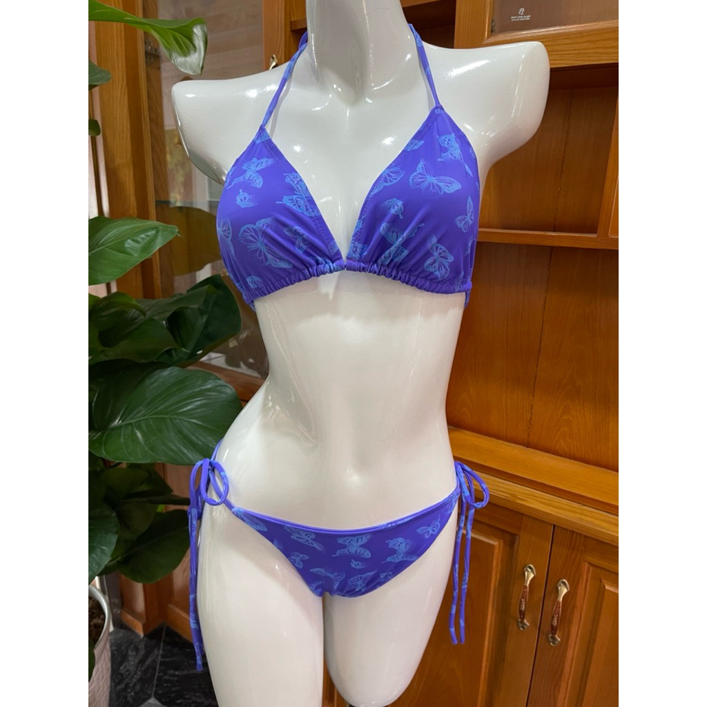 TINA- bikini set 2 mảnh hoạ tiết hoa văn nổi bật .tôn da .size 40-65kg