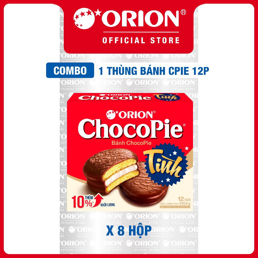 Thùng Bánh Chocopie Tình 12P (8 Hộp/Thùng)