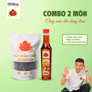 Combo Nấu Ăn Tại Nhà Tảo Xoắn Chile 100g + Nước Mắm Đông Cô 500ml