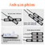 Utuony Đèn cảnh báo xe hơi LED nhấp nháy cỡ lớn 12V/24V, màu sắc tươi sáng，Đèn cảnh báo 12V/24V