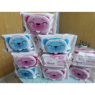 (Siêu Tiết Kiệm) Combo Khăn Ướt Vyly Lovely 20x24cm Không Cồn, Mềm Mại Cty Giấy Thành Công - Tiện Lợi Cho Gia Đình Và Bé