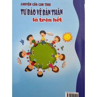 Sách - Chuyện Của Con Trai: Tự Bảo Vệ bản Thân Mình Là Quan Trọng Nhất