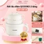 Chảo điện chống dính Bear P16M2 QCOOKO dung tích 2.7L kèm xửng hấp tiện lợi, Nồi chống dính cắm điện nấu mì, ăn lẩu