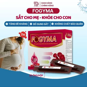 Sắt bầu Fogyma bổ sung sắt hữu cơ | Sắt nước cho bé Fogyma