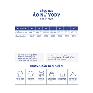 Áo polo thể thao nữ YODY Cool Fx Phối Bo WAPO26A027