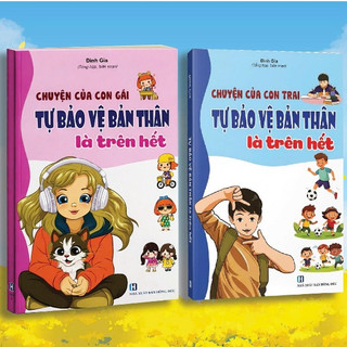 Sách - Combo 2 cuốn sách: Chuyện Của Con Gái/Con Trai Tự Bảo Vệ Mình Là Trên Hết