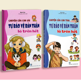 Sách - Combo 2 cuốn sách: Chuyện Của Con Gái/Con Trai Tự Bảo Vệ Mình Là Trên Hết