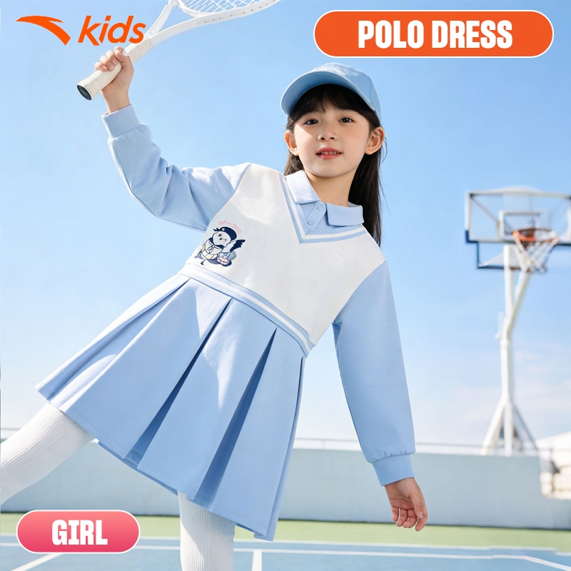 ANTA Kids Váy Liền Bé Gái Campus 3626B9301