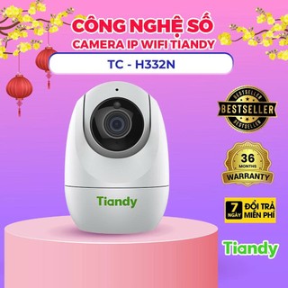 Camera Wifi Trong Nhà Tiandy Xoay 360° | H332N 3MP | Đàm Thoại 2 Chiều | Chính Hãng Bảo Hành 3 Năm