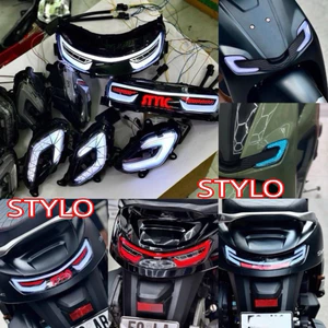 Cụm Xinhan Trước Hoặc Sau Chạy Hiệu Ứng Xinhan Cho Dòng Xe Stylo. Về ráp như zin