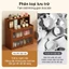 Tủ Đựng Đồ Tre Kệ Đa Năng Bằng Mặt Bàn Đa Năng Quán Cafe Phòng Ngủ Mỹ Phẩm Đồ Lặt Vặt Sách Chống Bụi