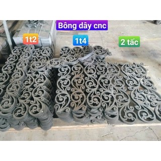 Bông Dây CNC được cắt bằng công nghệ CNC với họa tiết uốn lượn mềm mại, tạo nên vẻ đẹp tinh tế và sang trọng