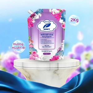 U13_Honey Nước Giặt Xả Hữu Cơ 2 trong 1 – Hương Huyền Bí Túi 2kg ( Màu Tím )