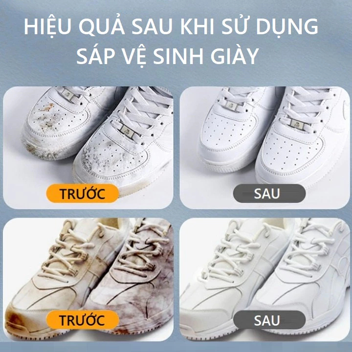 Sáp Vệ Sinh Giày, Ba Lô ,Túi Xách Không Cần Nước- Sáp Lau Vật Dụng Đa Năng Không Dùng Nước