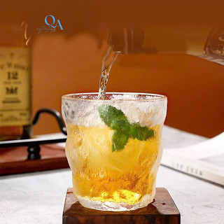 Cốc Ly Thủy Tinh Tuyết Mờ, Sông Băng, Vân Đá Nhám Chịu Nhiệt Miệng Loe Pha TRÀ, SODA, NƯỚC ÉP,CÀ PHÊ