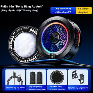 Quạt Tản Nhiệt SR05 Đóng Băng Tức Thì - Chống Giật Lag PUBG, Liên Quân, Nam Châm Mạnh, Màn Hình Số LED Tản nhiệt nhanh