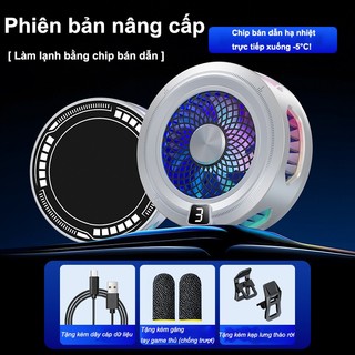 Quạt Tản Nhiệt SR05 Đóng Băng Tức Thì - Chống Giật Lag PUBG, Liên Quân, Nam Châm Mạnh, Màn Hình Số LED Tản nhiệt nhanh