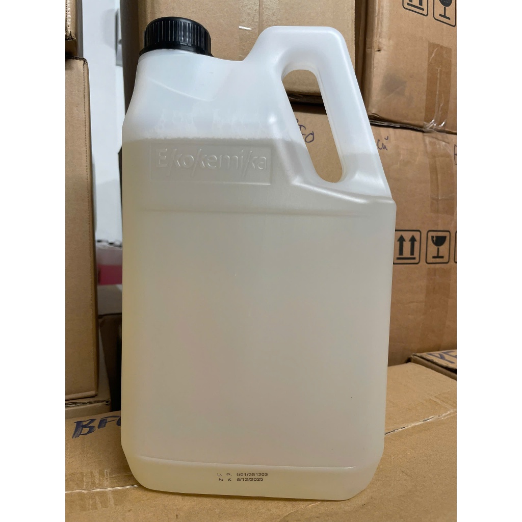 Dung dịch tẩy ố lazăng, ố kính, tẩy mốc sơn đậm đặc, thương hiệu Ekokemika  Perlega 5L