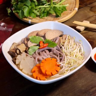 Bánh Phở Khô Gạo Lức Tím 200g - Chay Mặn Đều Dùng Được - TiPiKay Shop