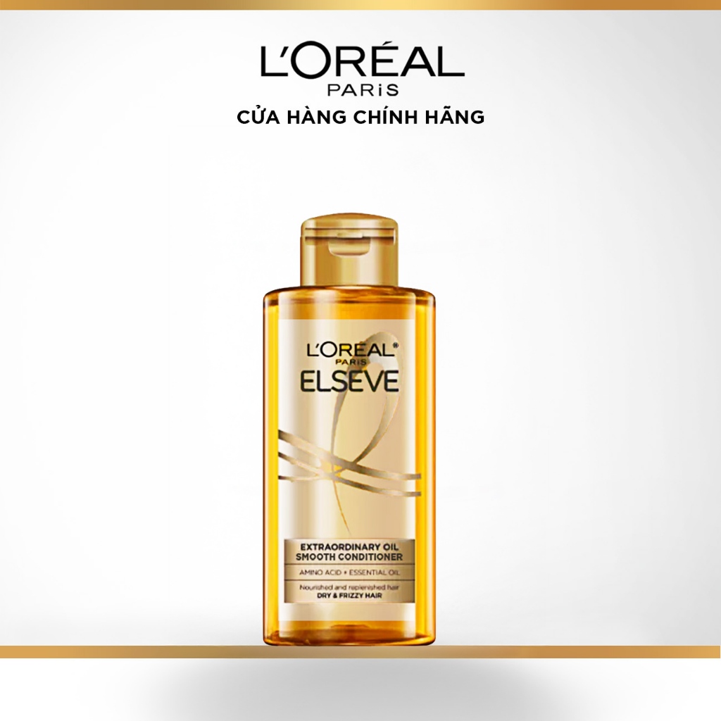 [QUÀ TẶNG KHÔNG BÁN] Dầu xả dưỡng tóc suôn mượt cao cấp L'Oreal Paris Extraordinary Oil Smooth 80ML