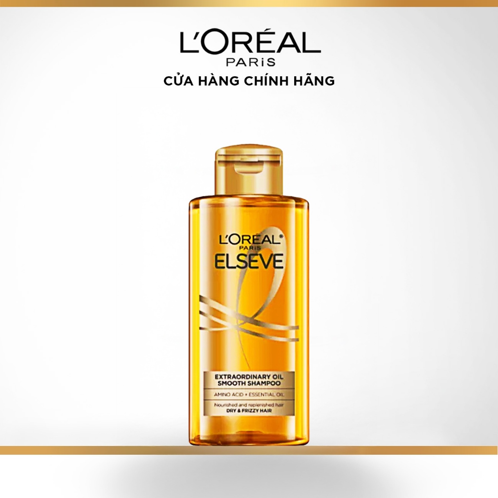[QUÀ TẶNG KHÔNG BÁN] Dầu gội dưỡng tóc suôn mượt cao cấp L'Oreal Paris Extraordinary Oil Smooth 80ml