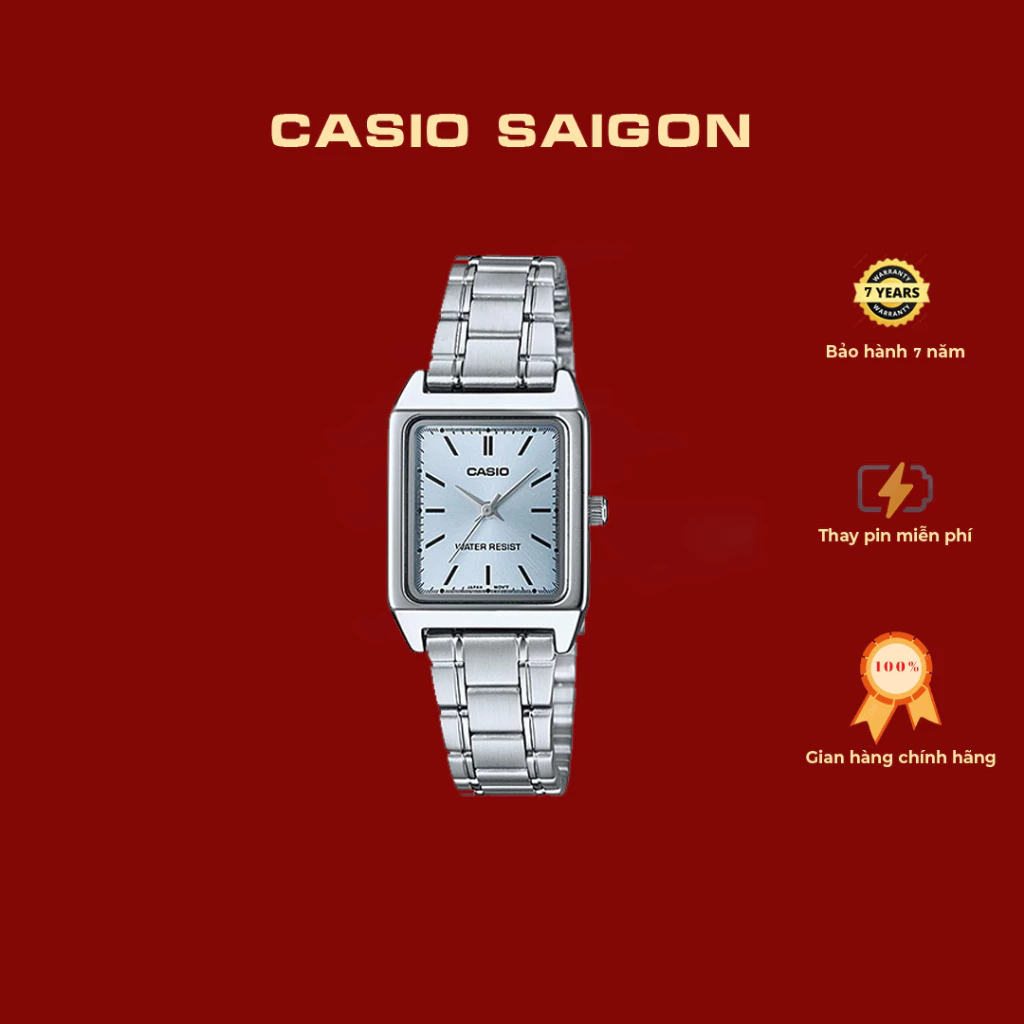 Đồng hồ Casio nữ LTP-V007D-2E
