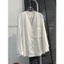 𝗭𝗢𝗭𝗢 - Áo Linen Tưng gân cổ V