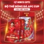 Bộ Thẻ Bóng Đá Việt Nam Asia Cup 2025 Thẻ Cán Nhựa Nhám Chống Xước Cao Cấp Độc Quyền