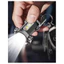 Đèn pin móc khóa LED sạc USB mini đa năng.