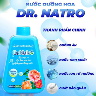 Nước Dưỡng Hoa DR.NATRO 300ml Chính hãng – Giúp Hoa Tươi Lâu, Phục Hồi & Nuôi Dưỡng Cành Hoa