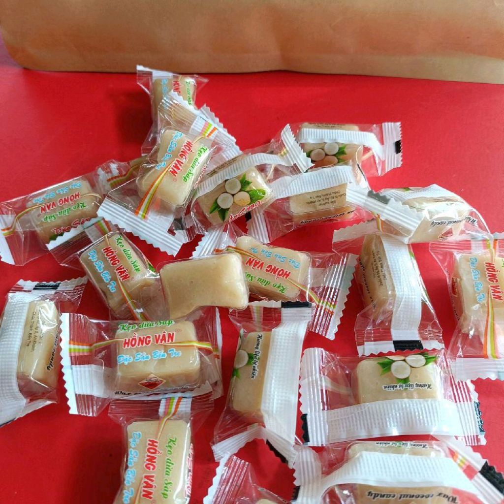 Kẹo dừa sáp Hồng Vân 500g __ đặc sản Bến Tre